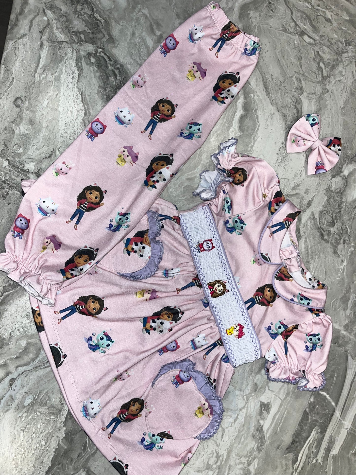 Gabby Smocked Pyjamas