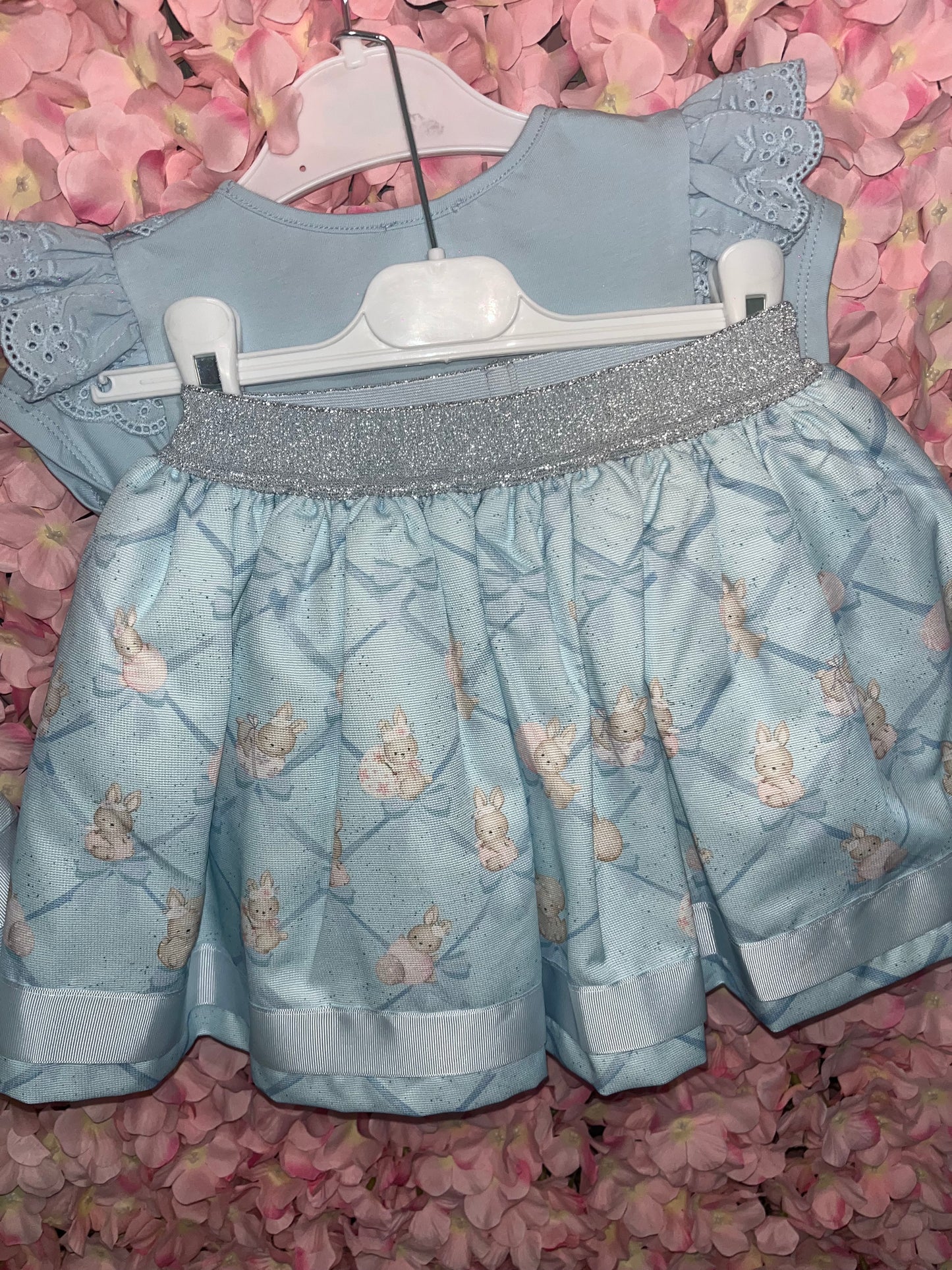 Neon Kids Easter Set in Baby Blue