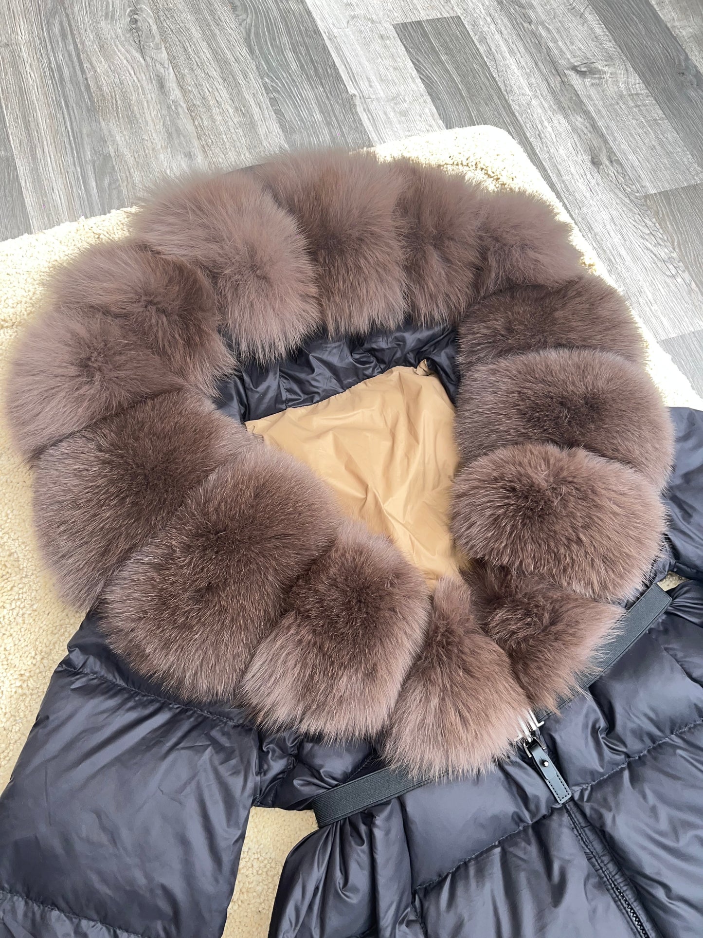 PRE ORDER Fox Fur Short Style Coat