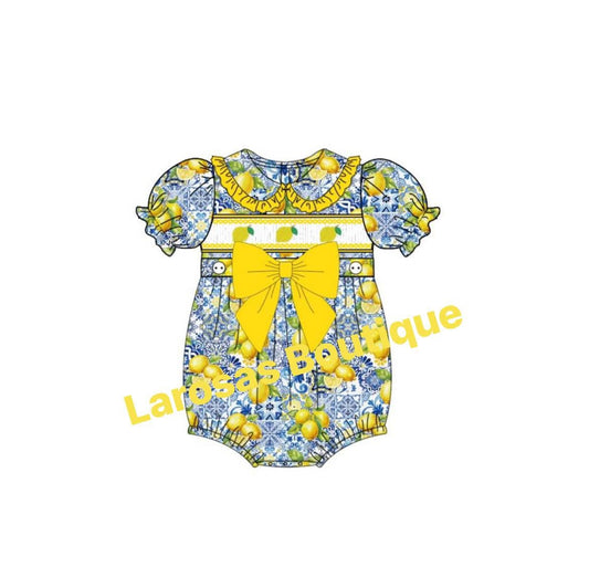 PRE ORDER ‘Dolce Vita’ Smock Romper