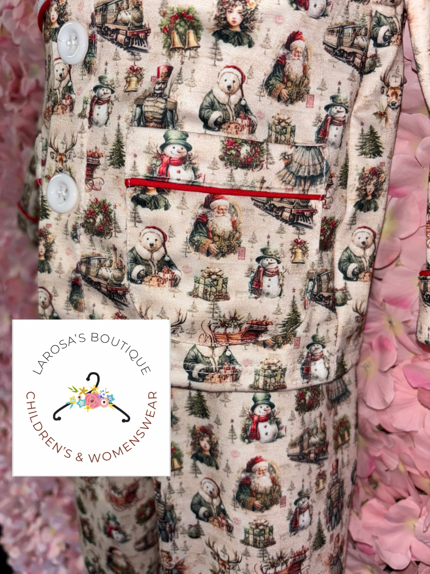 Christmas Smocked Pyjamas (BOYS)