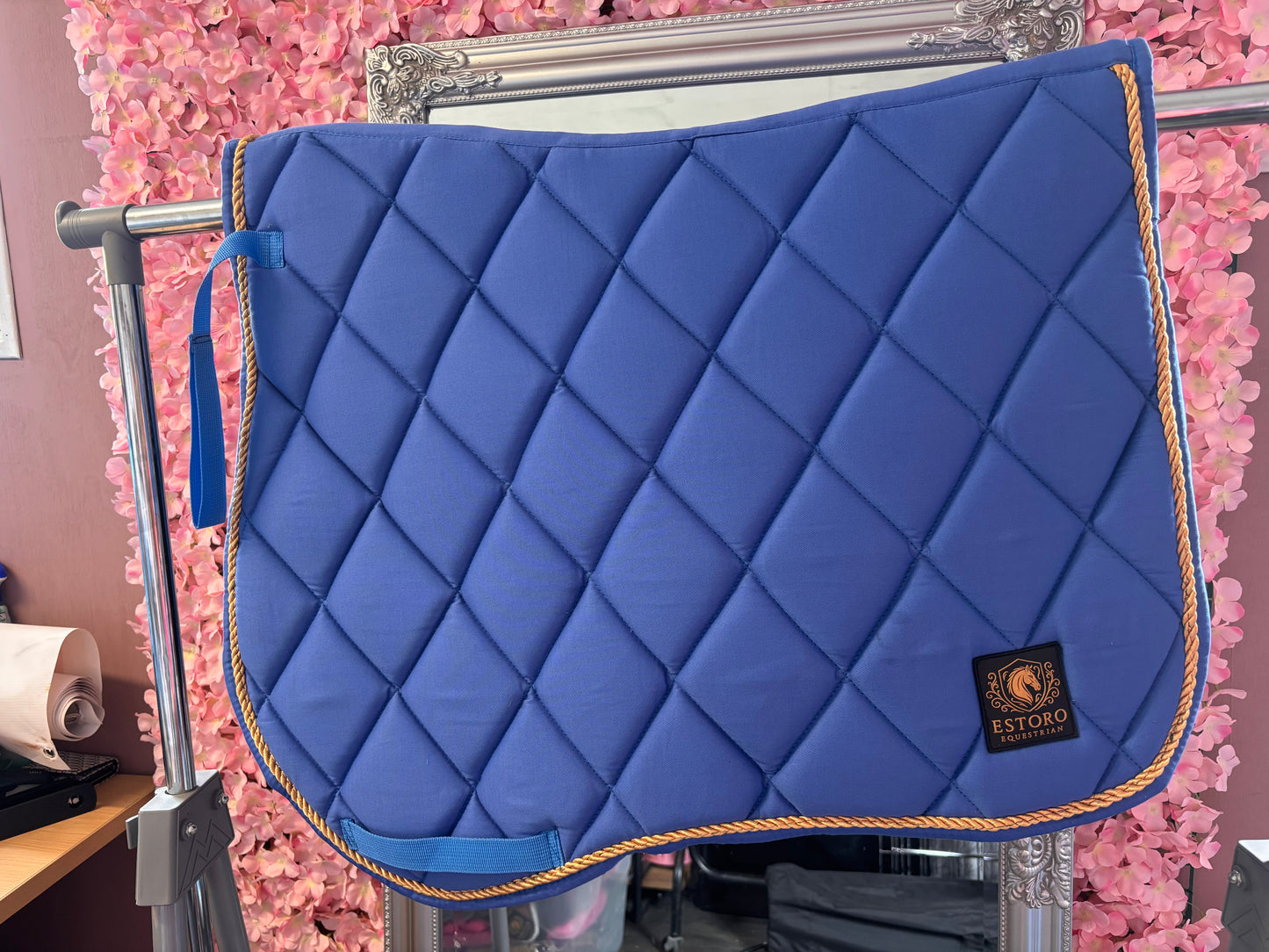 Blue Saddle Pad