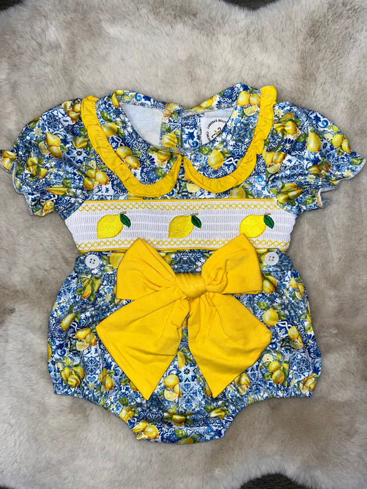 ‘Dolce Vita’ Smock Romper